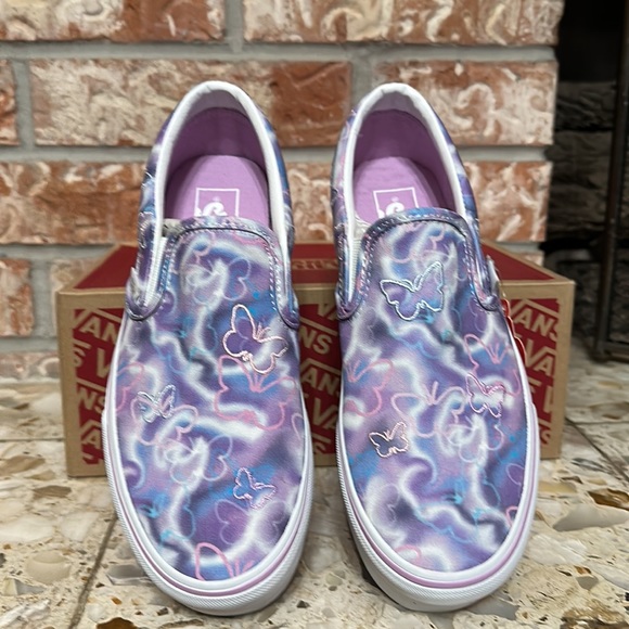 Vans Classic slip on stacked Butterfly Dreams - Picture 3 of 8
